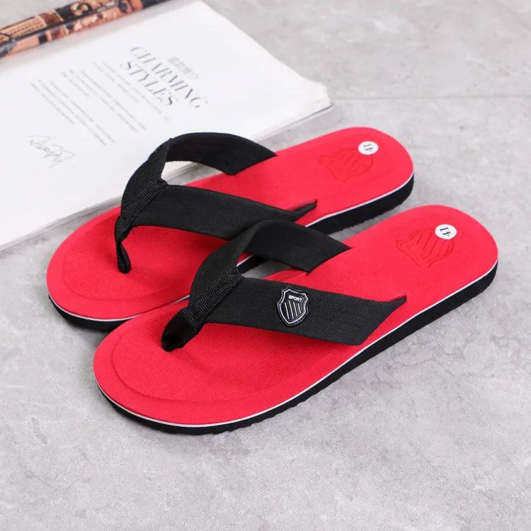 Männer Flip Flops Hochwertige Marke Herren Hausschuhe Heißer Verkauf Strandsandalen Rutschfeste Mode Hombre Casual House Hausschuhe - BlackDog T Shirt