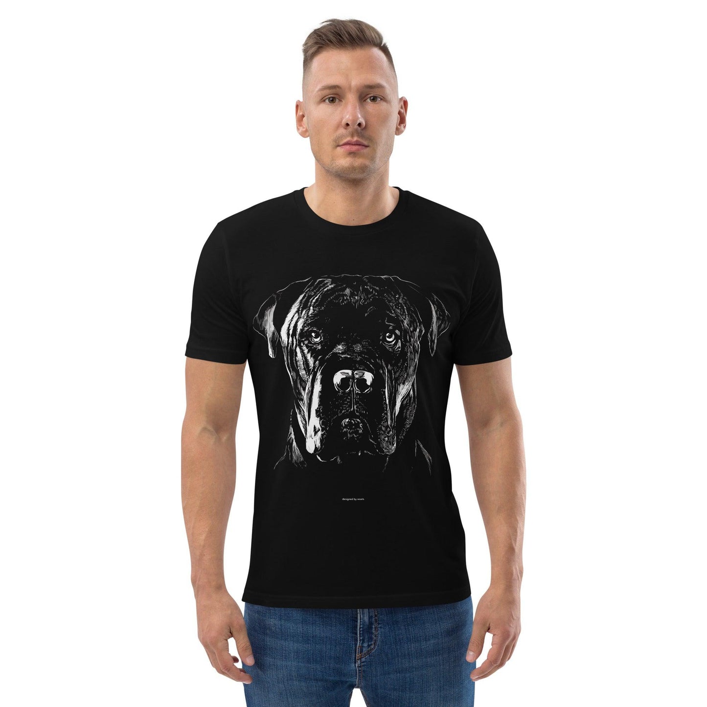 Cane Corso Unisex-Bio-Baumwoll-T-Shirt - BlackDog T Shirt