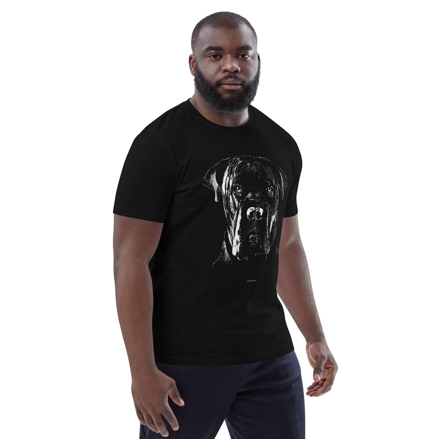 Cane Corso Unisex-Bio-Baumwoll-T-Shirt - BlackDog T Shirt