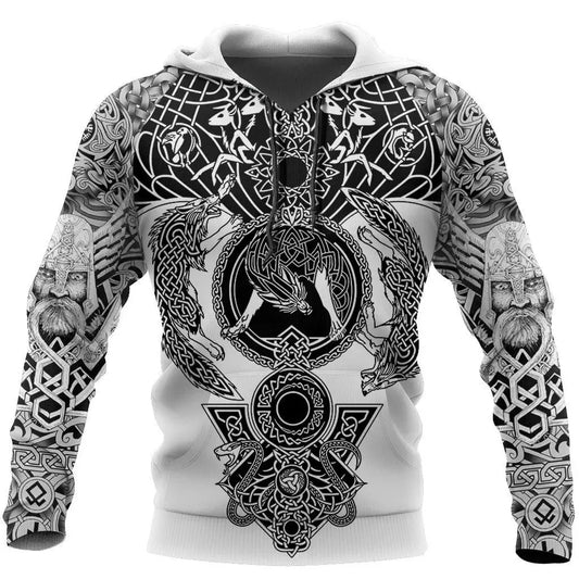 Viking Pullover Men Hoodie 3d Print Men's Hooded Sweatshirt