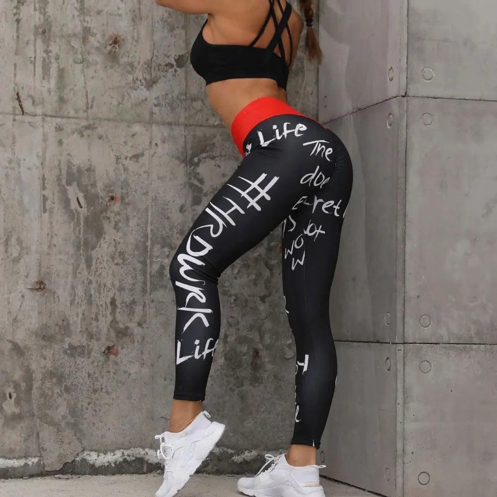 AOUTDOOR9 Pants Women Leggings Sports Fitness Clothing Female Tights Yoga Trousers Gym Stockings Seamless Bodysuit Breathable Th - BlackDog T Shirt