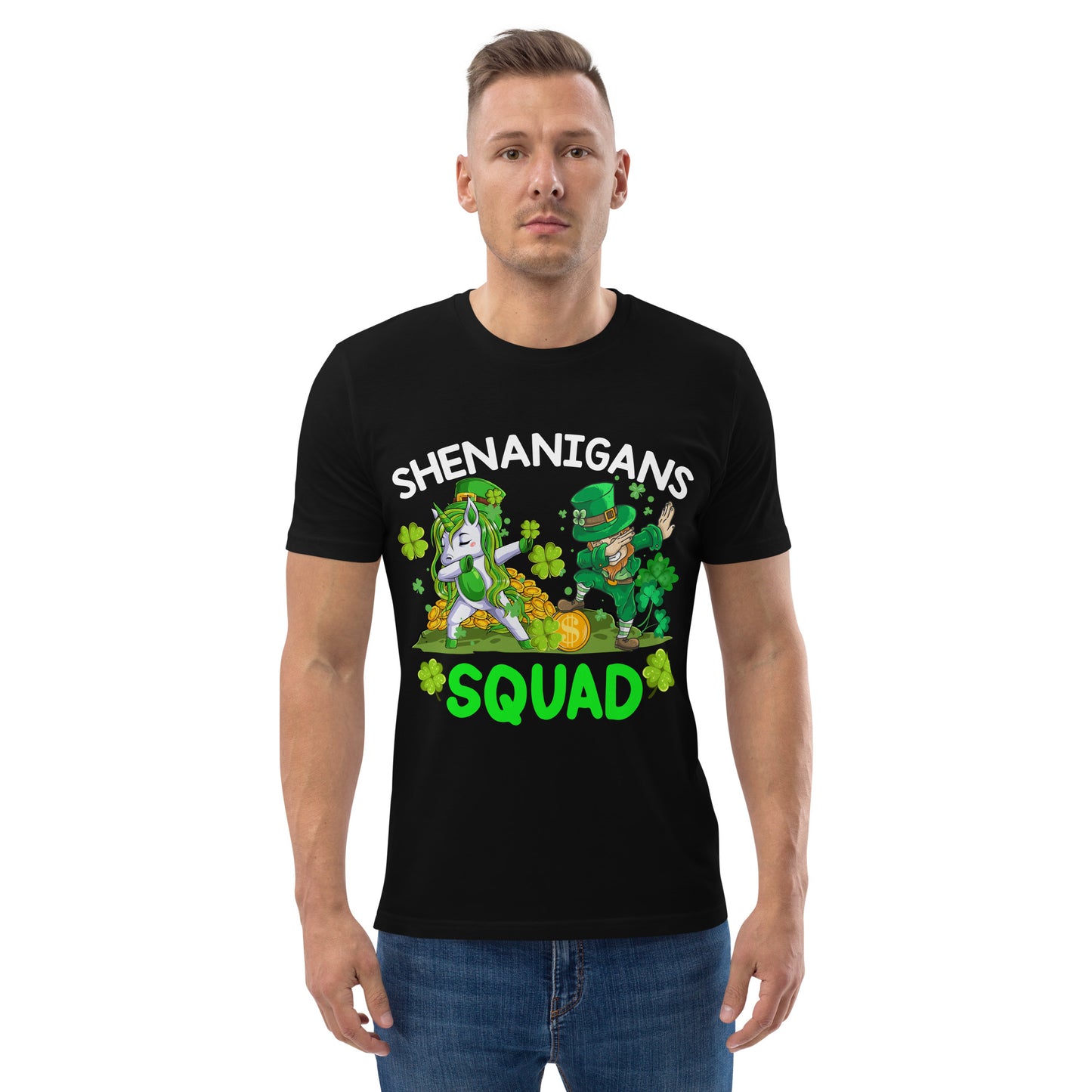 Shenanigans-Squad Unisex-Bio-Baumwoll-T-Shirt