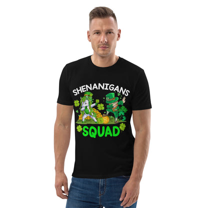 Shenanigans-Squad Unisex-Bio-Baumwoll-T-Shirt