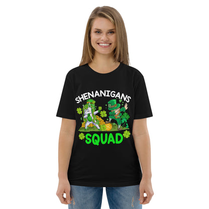 Shenanigans-Squad Unisex-Bio-Baumwoll-T-Shirt