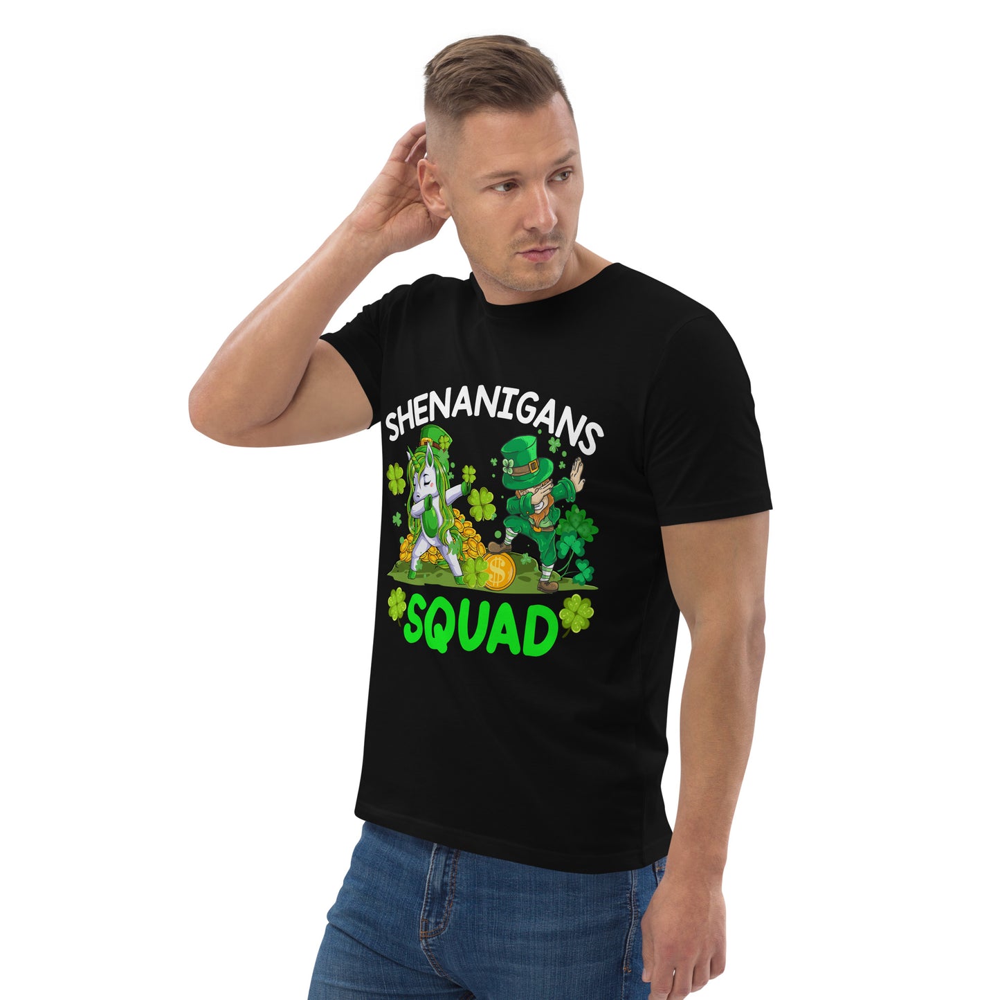 Shenanigans-Squad Unisex-Bio-Baumwoll-T-Shirt