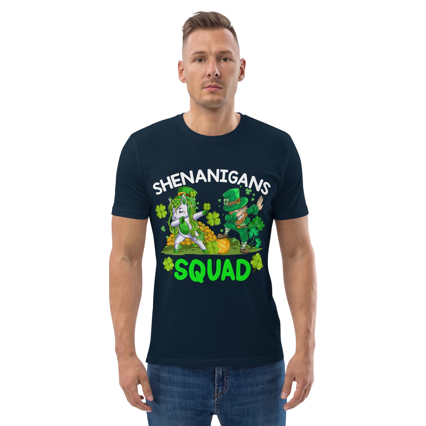 Shenanigans-Squad Unisex-Bio-Baumwoll-T-Shirt