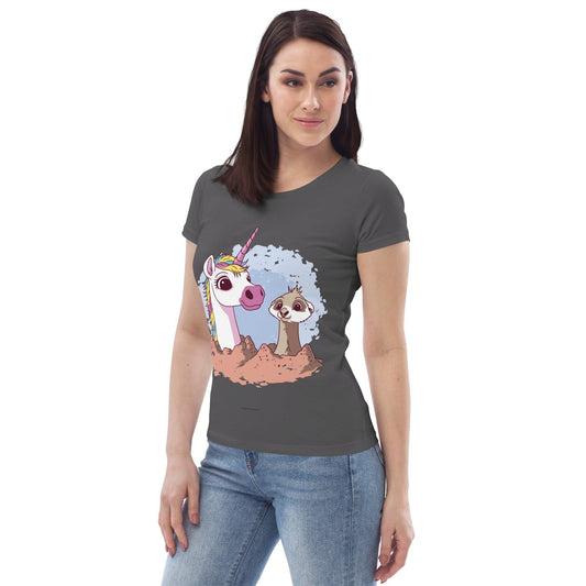 Enganliegendes Öko-T-Shirt für Damen - BlackDog T Shirt