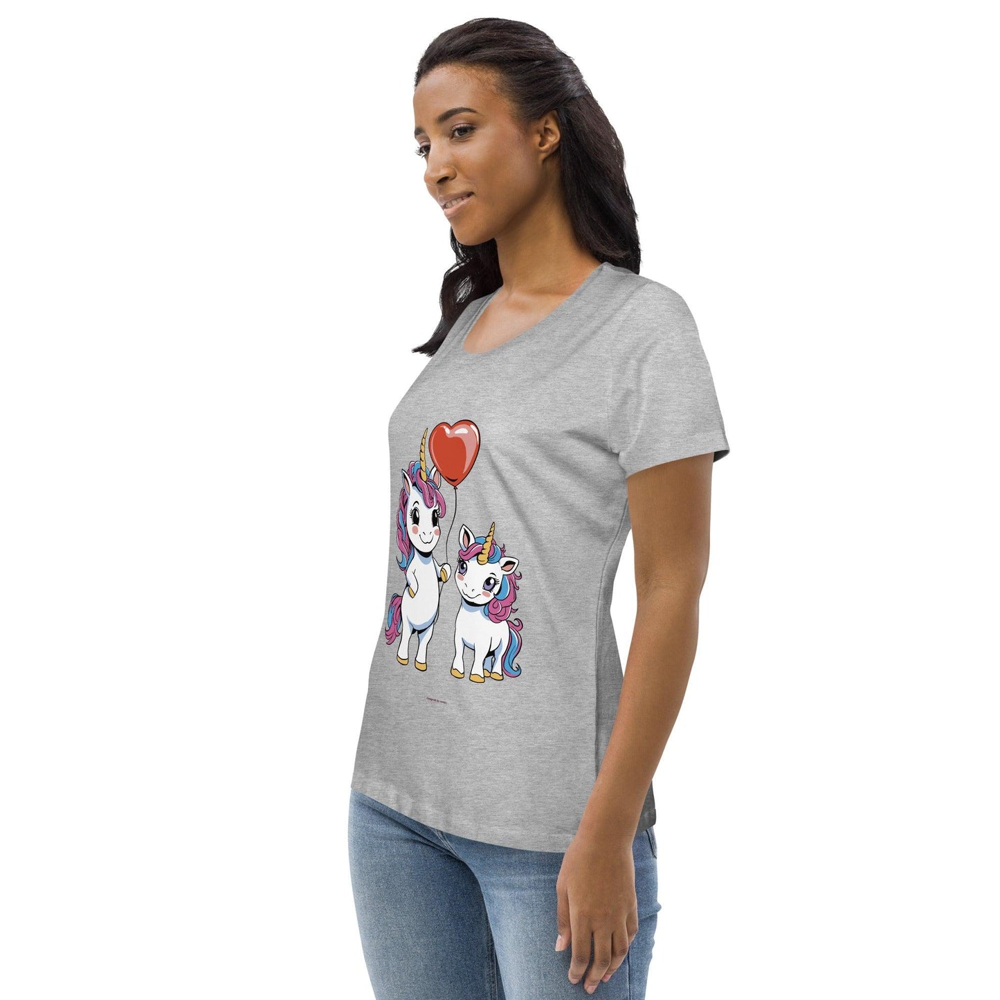 Enganliegendes Öko-T-Shirt für Damen - BlackDog T Shirt